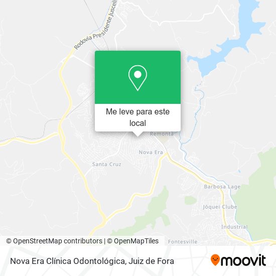 Nova Era Clínica Odontológica mapa
