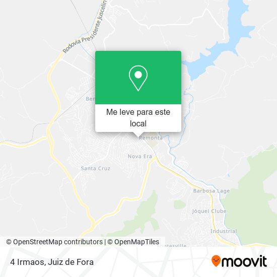 4 Irmaos mapa