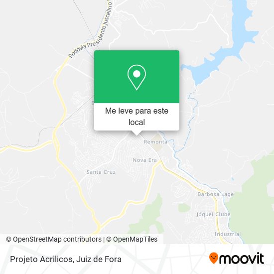 Projeto Acrilicos mapa