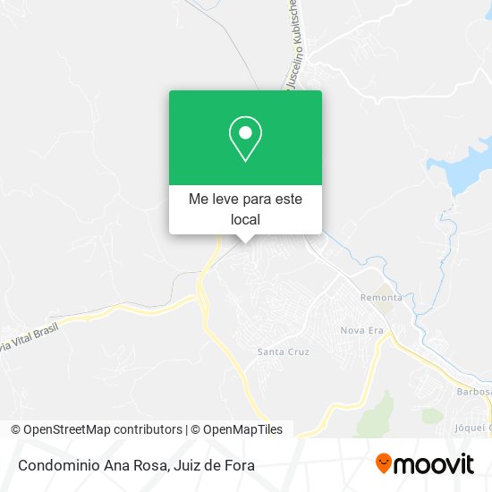 Condominio Ana Rosa mapa