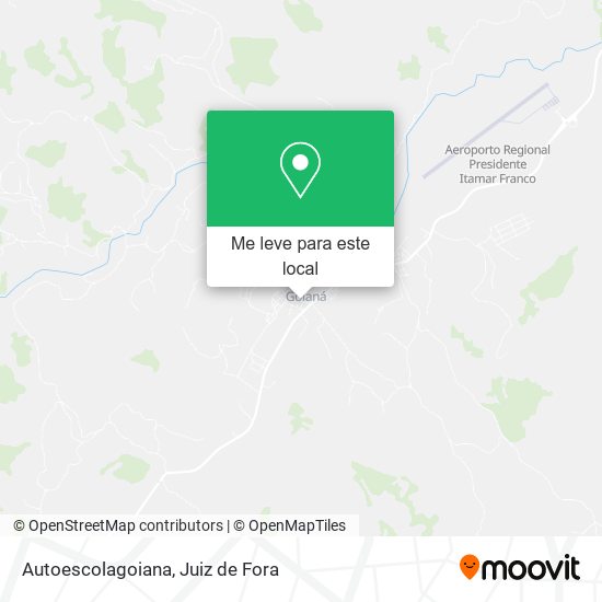 Autoescolagoiana mapa