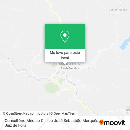 Consultório Médico Clínico José Sebastião Marquês mapa