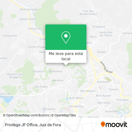 Privilège JF Office mapa