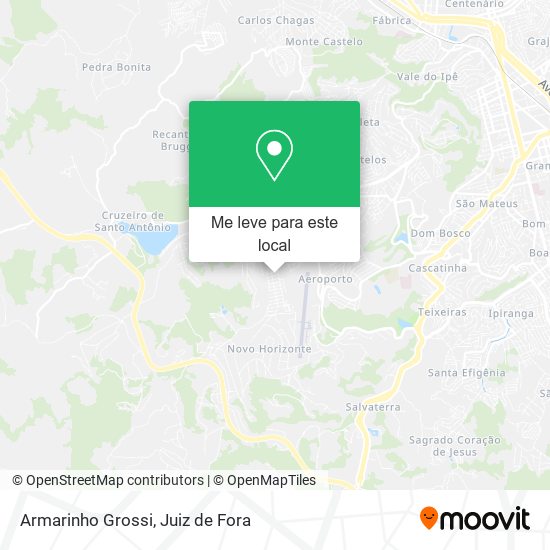 Armarinho Grossi mapa