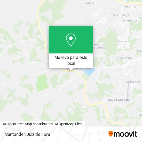 Santander mapa