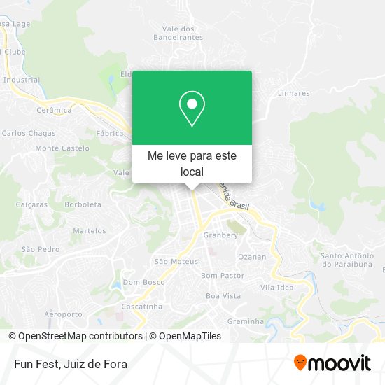 Fun Fest mapa