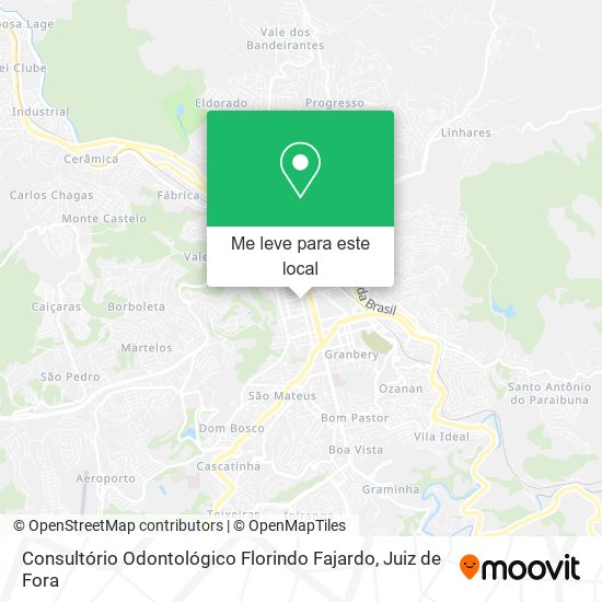 Consultório Odontológico Florindo Fajardo mapa