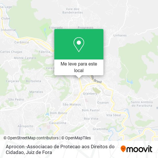 Aprocon -Associacao de Protecao aos Direitos do Cidadao mapa