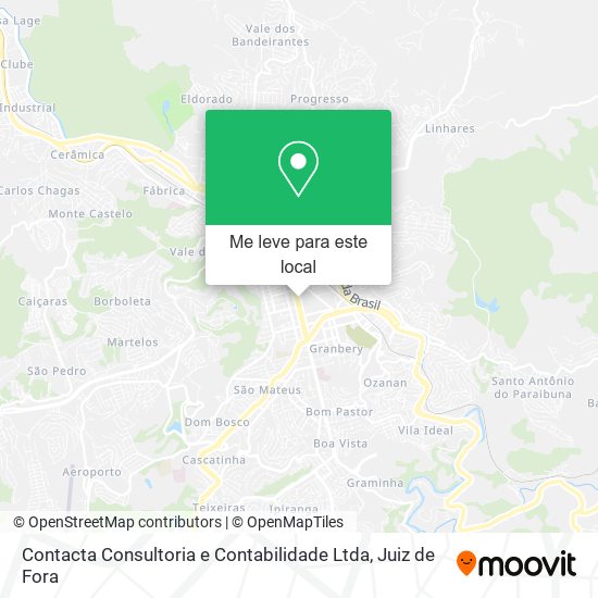 Contacta Consultoria e Contabilidade Ltda mapa