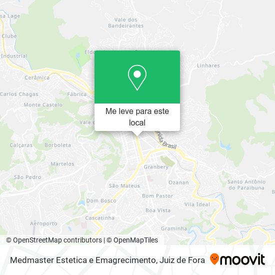 Medmaster Estetica e Emagrecimento mapa