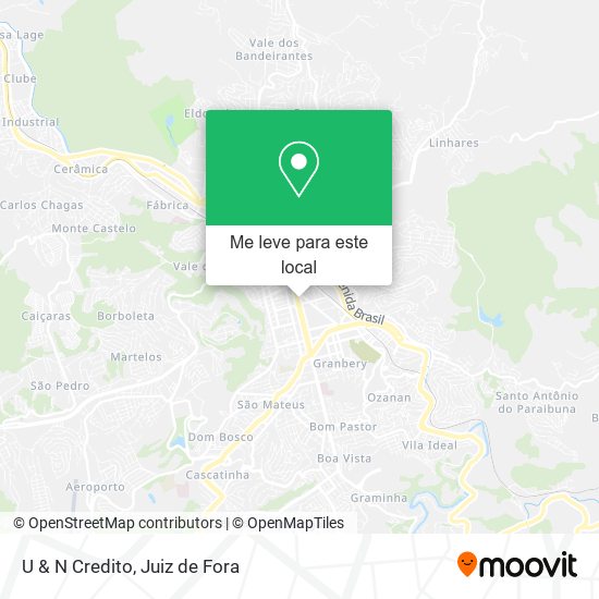 U & N Credito mapa