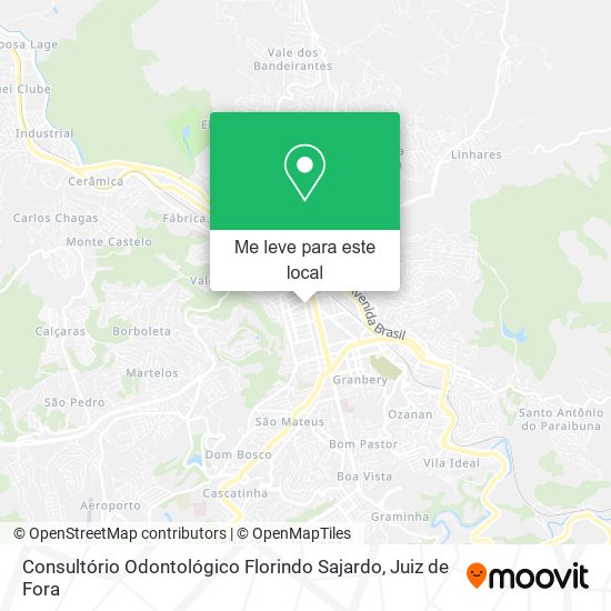 Consultório Odontológico Florindo Sajardo mapa