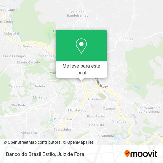 Banco do Brasil Estilo mapa