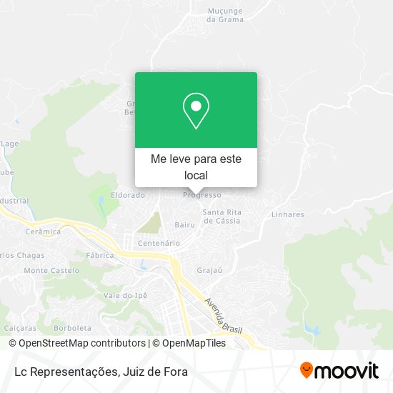 Lc Representações mapa