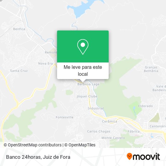 Banco 24horas mapa