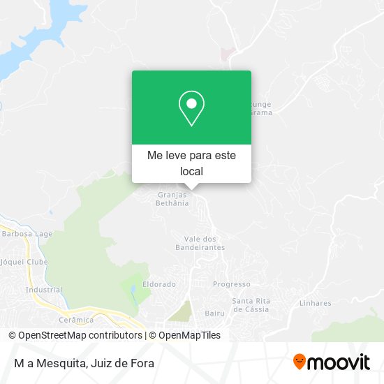M a Mesquita mapa