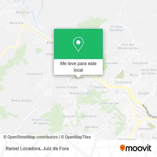 Raniel Locadora mapa