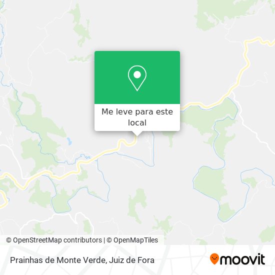 Prainhas de Monte Verde mapa