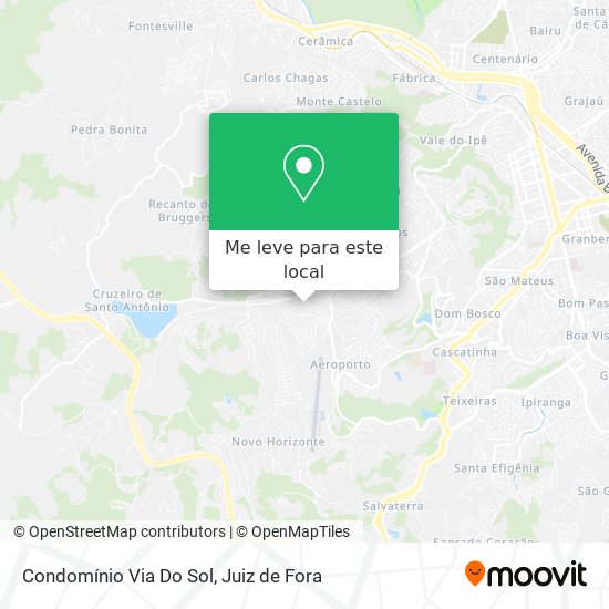 Condomínio Via Do Sol mapa