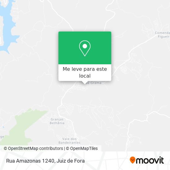 Rua Amazonas 1240 mapa
