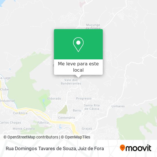 Rua Domingos Tavares de Souza mapa