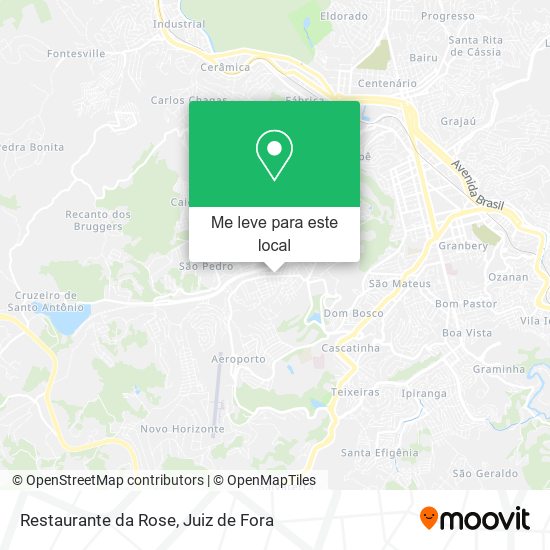 Restaurante da Rose mapa