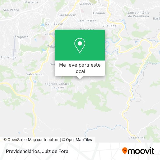 Previdenciários mapa