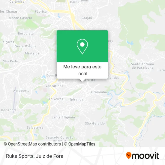 Ruka Sports mapa