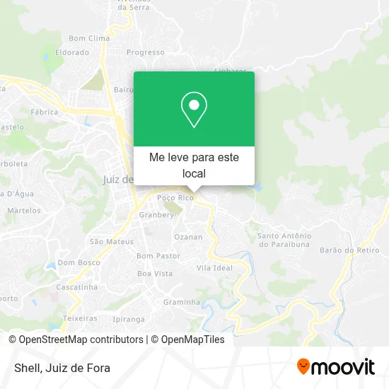 Shell mapa
