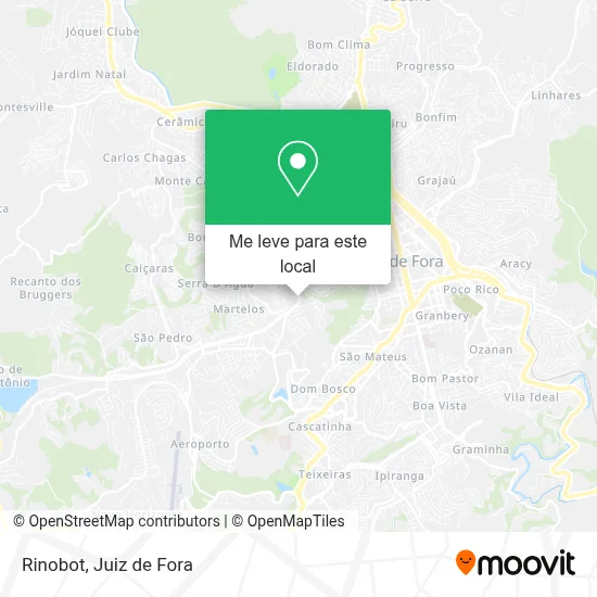 Rinobot mapa