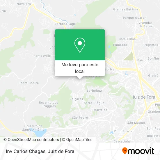 Inv Carlos Chagas mapa