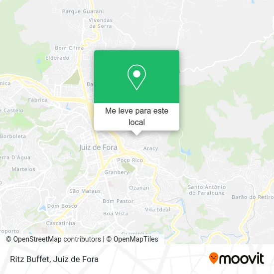 Ritz Buffet mapa
