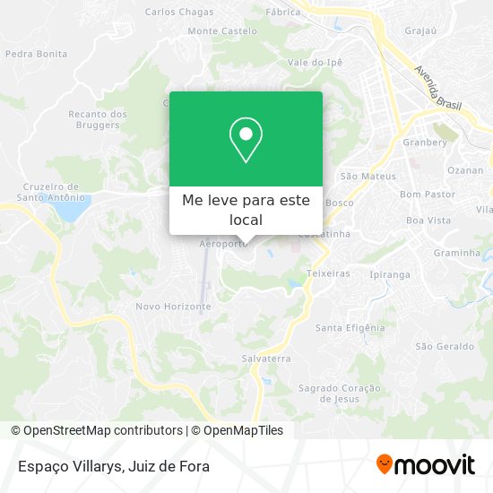 Espaço Villarys mapa