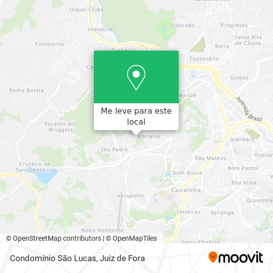 Condomínio São Lucas mapa