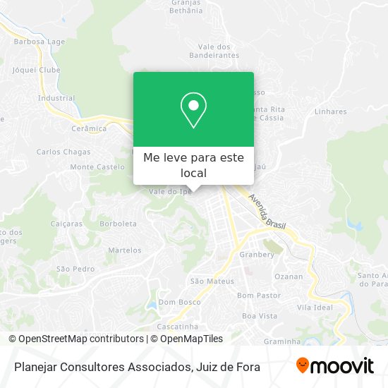 Planejar Consultores Associados mapa