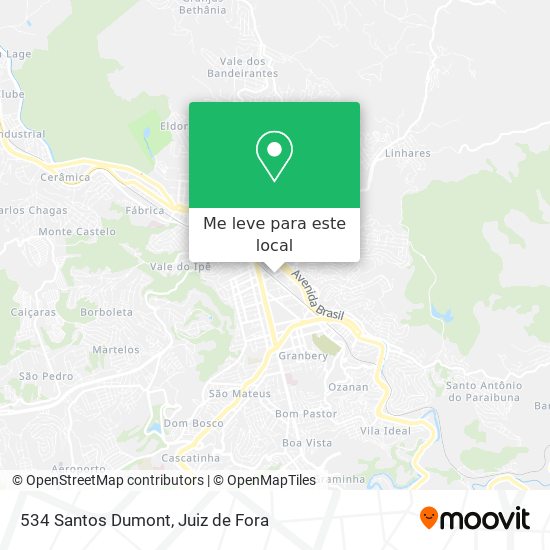 534 Santos Dumont mapa