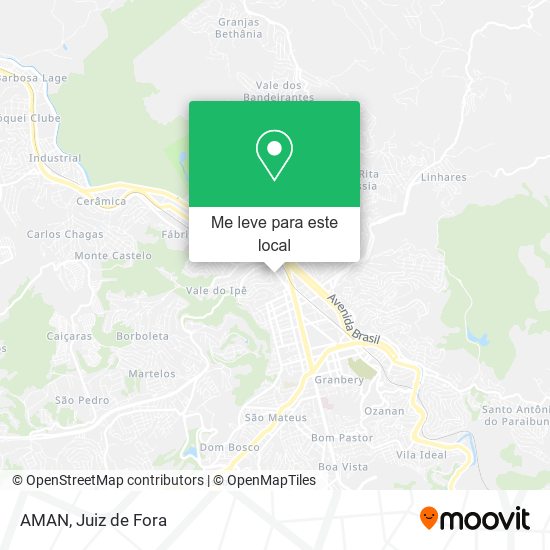 AMAN mapa