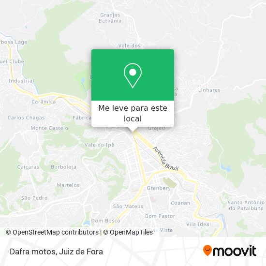 Dafra motos mapa