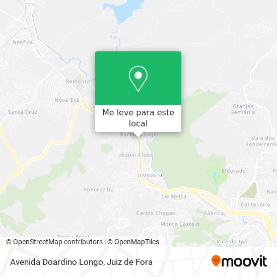 Avenida Doardino Longo mapa