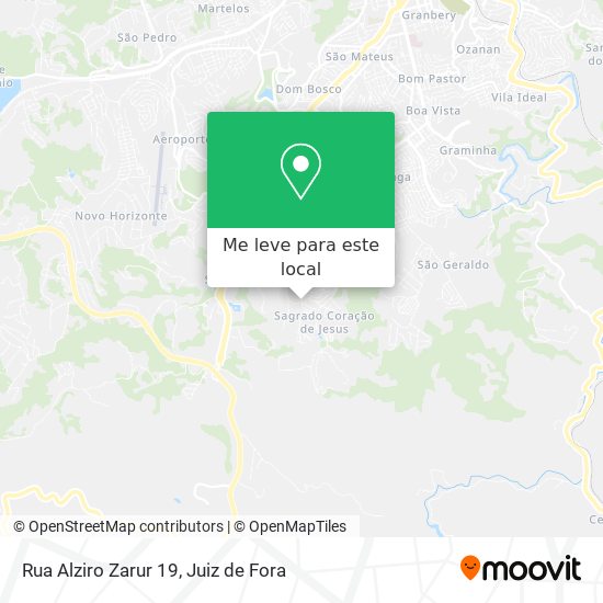Rua Alziro Zarur 19 mapa