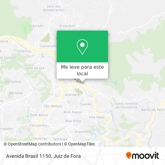 Avenida Brasil 1150 mapa