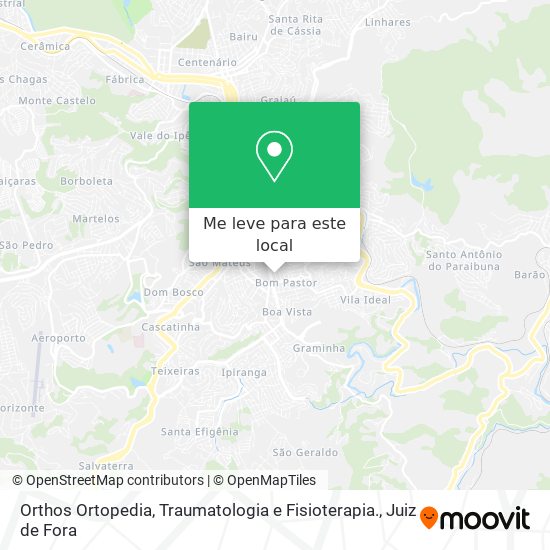 Orthos Ortopedia, Traumatologia e Fisioterapia. mapa