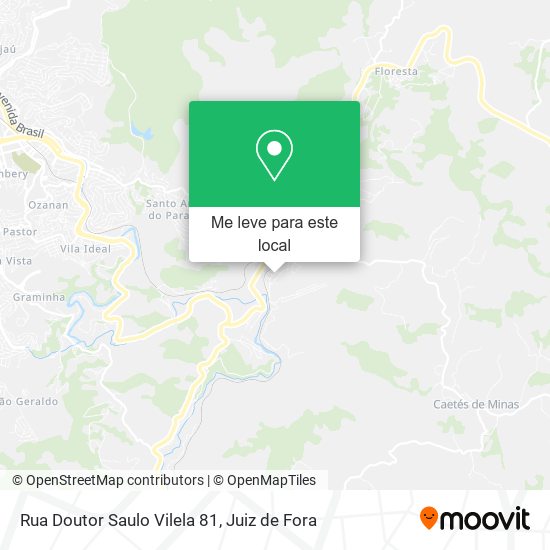 Rua Doutor Saulo Vilela 81 mapa
