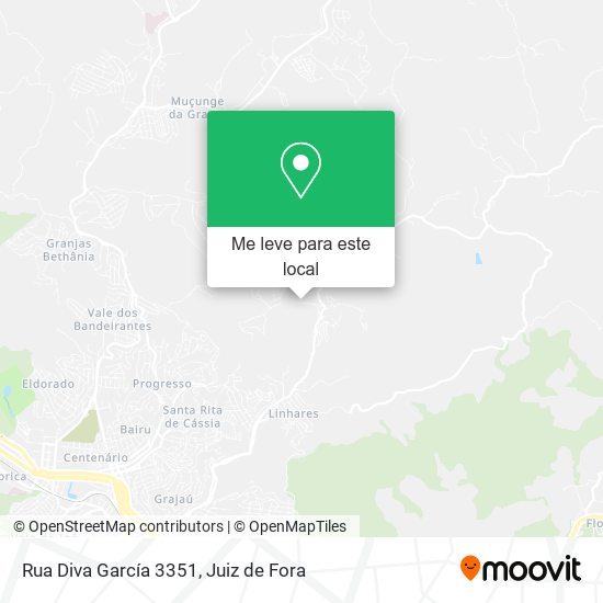 Rua Diva García 3351 mapa