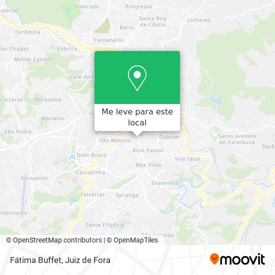 Fátima Buffet mapa