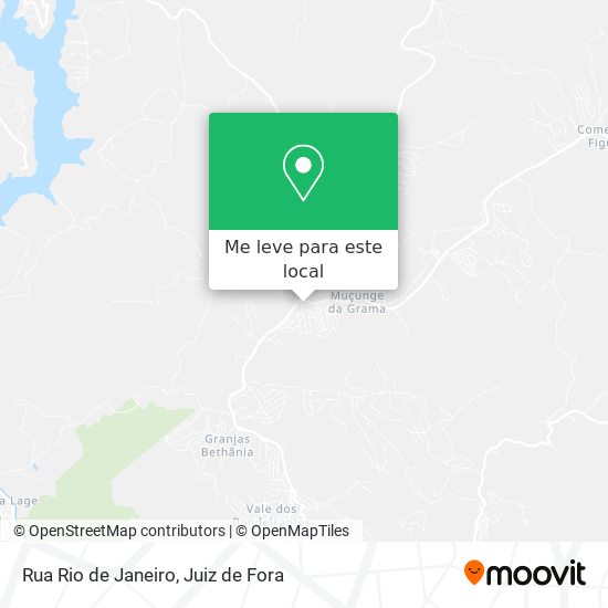 Rua Rio de Janeiro mapa