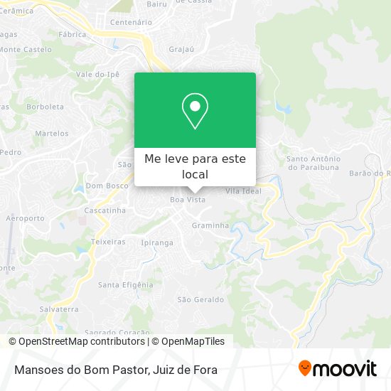 Mansoes do Bom Pastor mapa