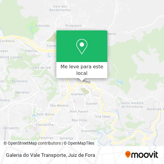 Galeria do Vale Transporte mapa