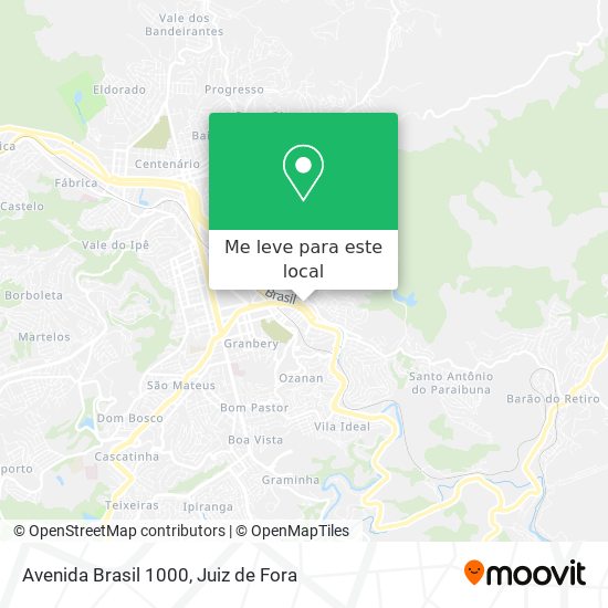 Avenida Brasil 1000 mapa