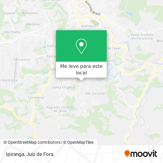 Ipiranga mapa